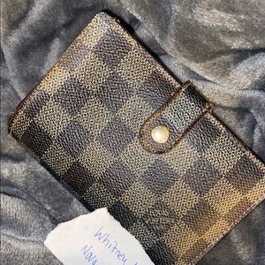 Damier Ebene French Purse Wallet